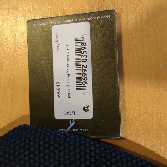 Spanx Black Halter Swimsuit - Picture 2 of 9